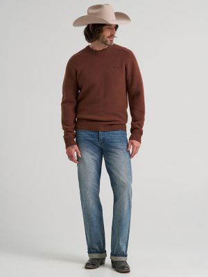 Men's Wool Crewneck Sweater