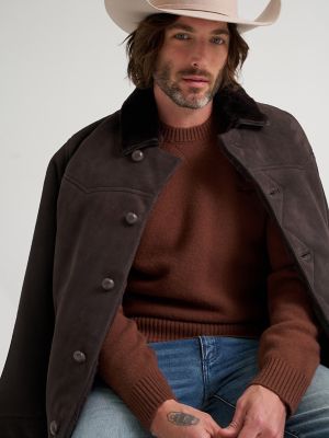 Men's Wool Crewneck Sweater