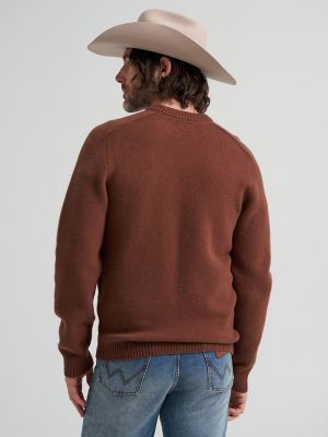 Men's Wool Crewneck Sweater