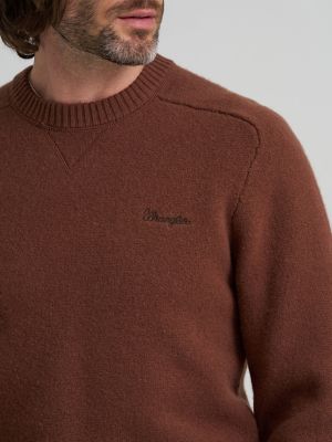 Men's Wool Crewneck Sweater