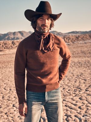 Men's Wool Crewneck Sweater