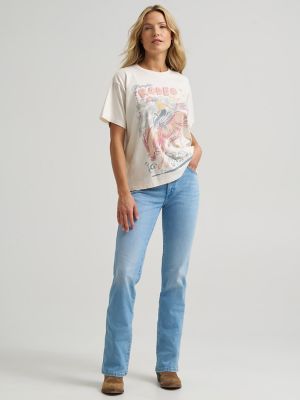 Action Packed Rodeo Girlfriend Graphic Tee