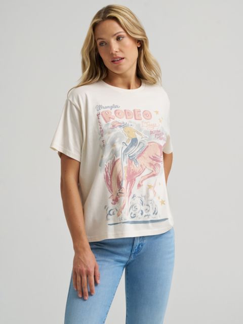 Мужские футболки Wrangler Rodeo Days Girlfriend Graphic Tee