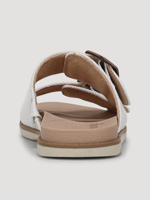 Dr. Scholl's x Wrangler Slide Sandal in White