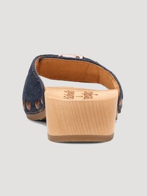 Dr Scholls Original Sandal:Dark Blue:6 alternative view 6