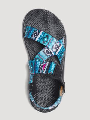 Chaco x Wrangler Men's Mega Z Checotah Classic Sandal in Checotah Bluebird