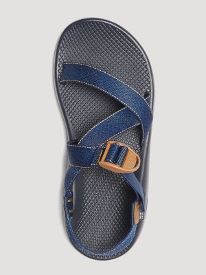 Chaco x Wrangler Men's Z1 Classic Sandal in 47 Dark Wash