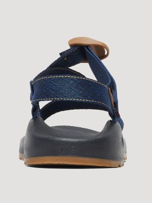 Chaco x Wrangler Men's Z1 Classic Sandal in 47 Dark Wash