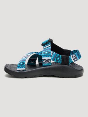 Chaco x Wrangler Women's Mega Z Checotah Classic Sandal in Checotah Bluebird