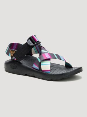 Chaco x Wrangler Women's Mega Z Brushpopper Classic Sandal in Popper Bluebird