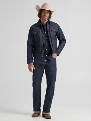 Мужские куртки Wrangler Men's Raw Selvedge Blue Bell Jacket — фото 2
