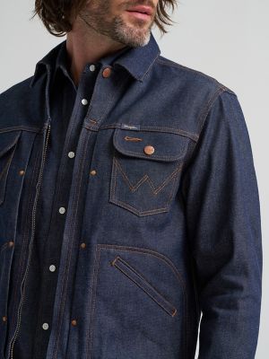 Мужские куртки Wrangler Men's Raw Selvedge Blue Bell Jacket — фото 4