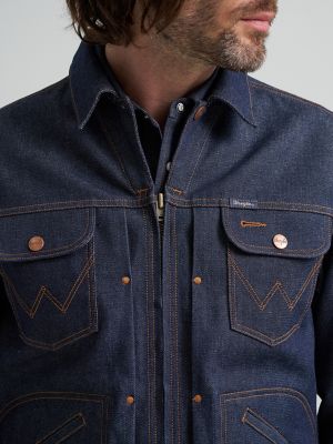 Мужские куртки Wrangler Men's Raw Selvedge Blue Bell Jacket — фото 5