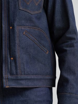 Мужские куртки Wrangler Men's Raw Selvedge Blue Bell Jacket — фото 7