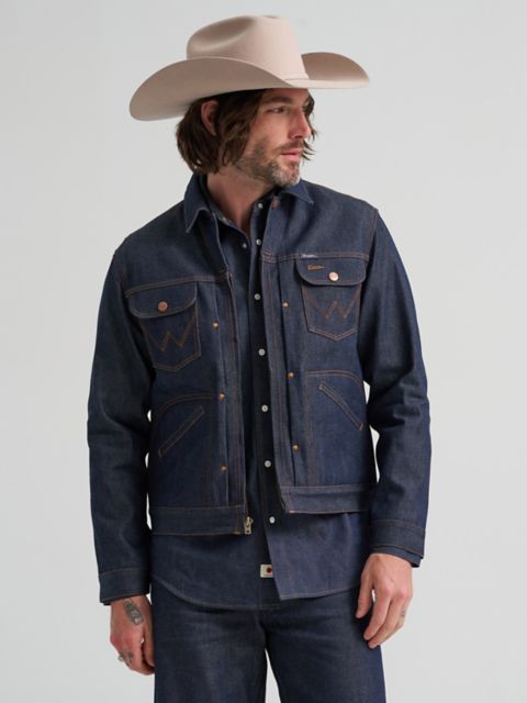 Мужские куртки Wrangler Men's Raw Selvedge Blue Bell Jacket