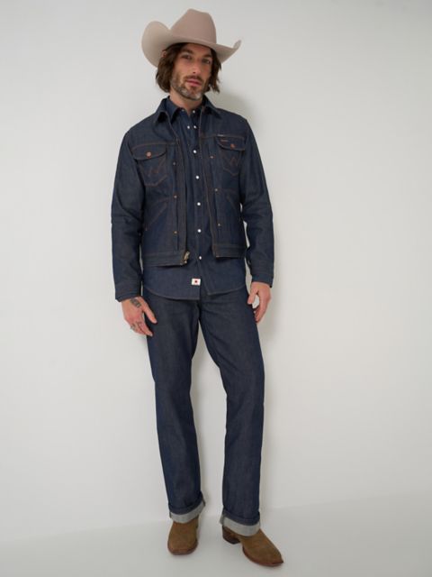 Мужские джинсы Wrangler Cowboy Cut® Raw Selvedge Blue Bell Jean
