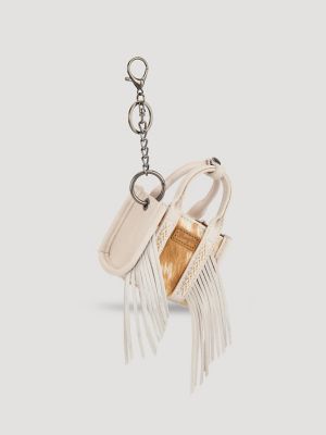 Fringe Mini Tote Key Chain