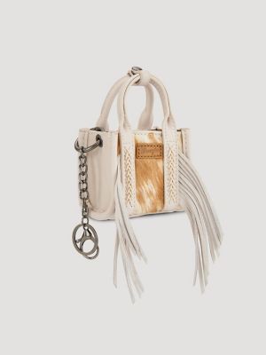 Fringe Mini Tote Key Chain