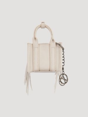 Fringe Mini Tote Key Chain