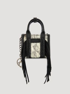 Fringe Mini Tote Key Chain