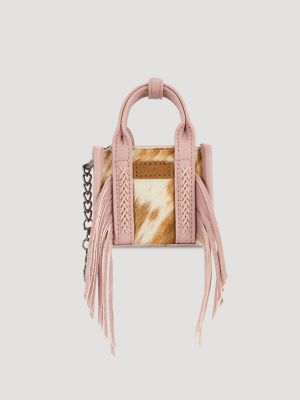 Fringe Mini Tote Key Chain