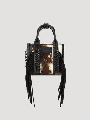 Fringe Mini Tote Key Chain