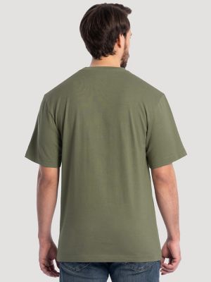 Men's Workwear Pocket T-Shirt in Lichen Green