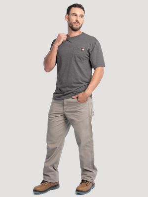 Men's Workwear Heather Pocket T-Shirt