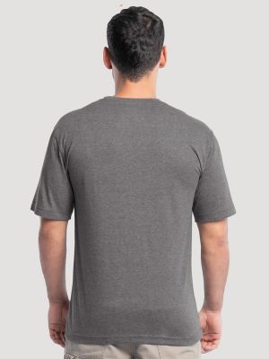 Men's Workwear Heather Pocket T-Shirt