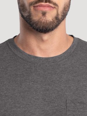 Men's Workwear Heather Pocket T-Shirt