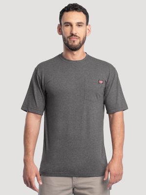 Men's Workwear Heather Pocket T-Shirt