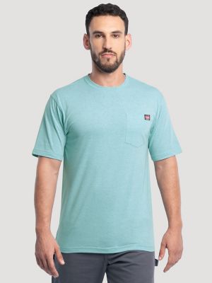 Men's Workwear Heather Pocket T-Shirt