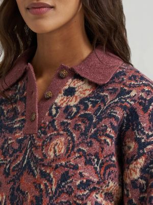 Women's Ranch Polo Sweater