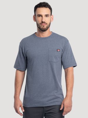 Men's Workwear Heather Pocket T-Shirt