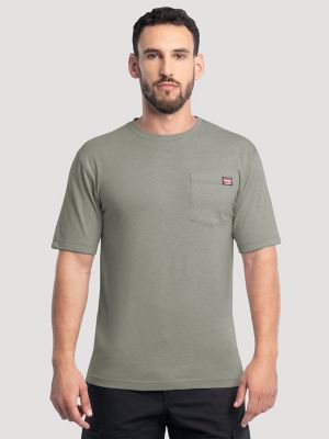 Men's Workwear Heather Pocket T-Shirt