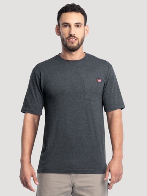 Мужские футболки Wrangler Men's Workwear Heather Pocket T-Shirt