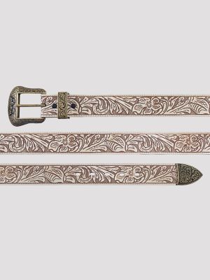 Women's 3 Piece Buckle Leather Belt