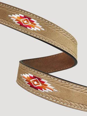 Boy's Rope Embossed Leather Belt