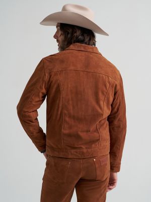 Men's Suede Blue Bell Jacket