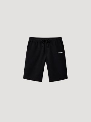 Men's Sleep Shorts (2-Pack) in Black/White