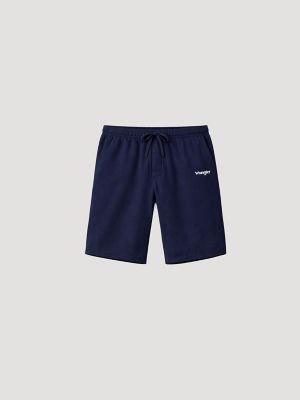 Men's Sleep Shorts (2-Pack) in Navy/Grey alternative view 3