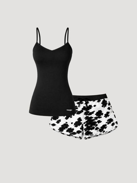 Женские шорты Wrangler Women's Cami And Shorts Pajama Set