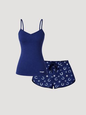 Women's Cami And Shorts Pajama Set