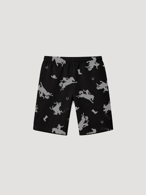 Men's Sleep Shorts (2-Pack) in Black/Grey