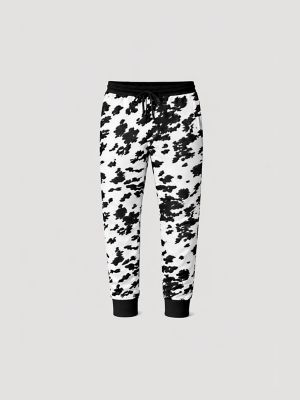 Men's Sleep Jogger in Black/White