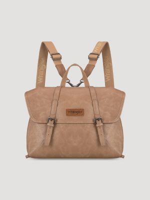 Faux Leather Convertible Satchel/Backpack