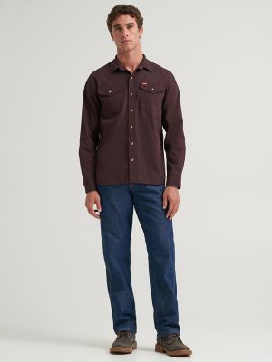 Men's Relaxed Fit Stretch Shirt