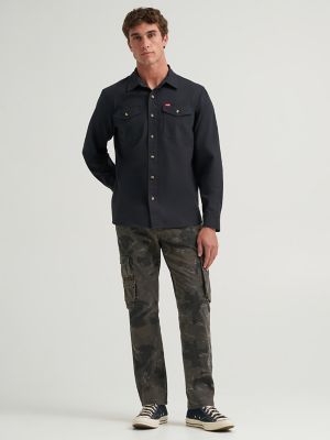 Men's Relaxed Fit Stretch Shirt