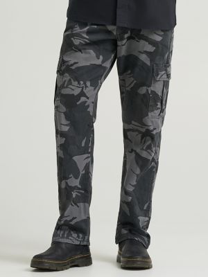 Men's Fleece Lined Cargo Pant in Wildwood Asphalt Camo