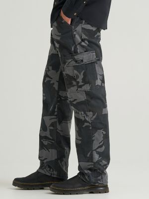 Men's Fleece Lined Cargo Pant in Wildwood Asphalt Camo
